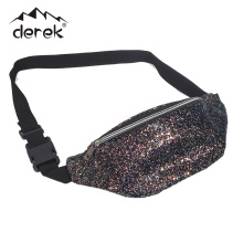 Glitit Children&#39;s Fanny Pack wasserdichte Kinder pu Fanny Pack Grüne Zwiebel Glitzer Pu Graffiti -Tasche